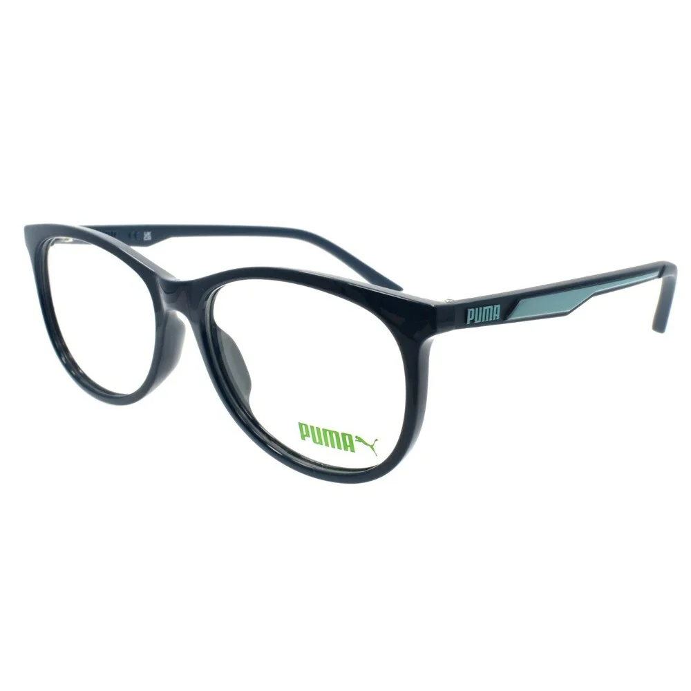 PUMA PU0390O 002 Eyeglasses Frames 56-16-140 Blue